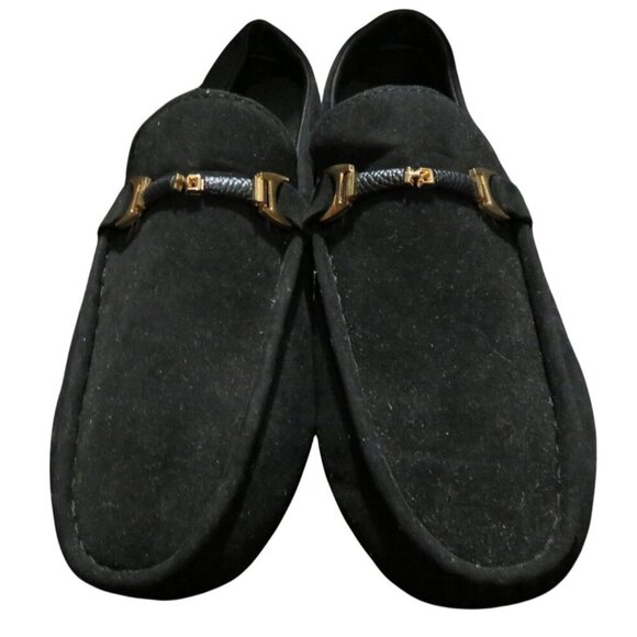 Nubuck Suede Leather Driving Loafers Slip On Moccasins anti-slip antifatigue - Picture 3 of 11